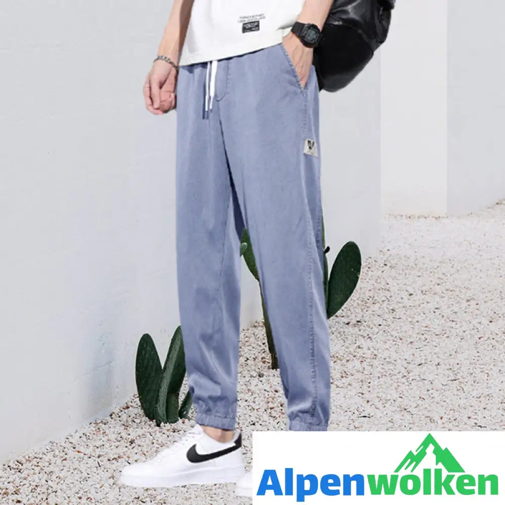 Alpenwolken - Sommerliche Freizeitjeans für Männer