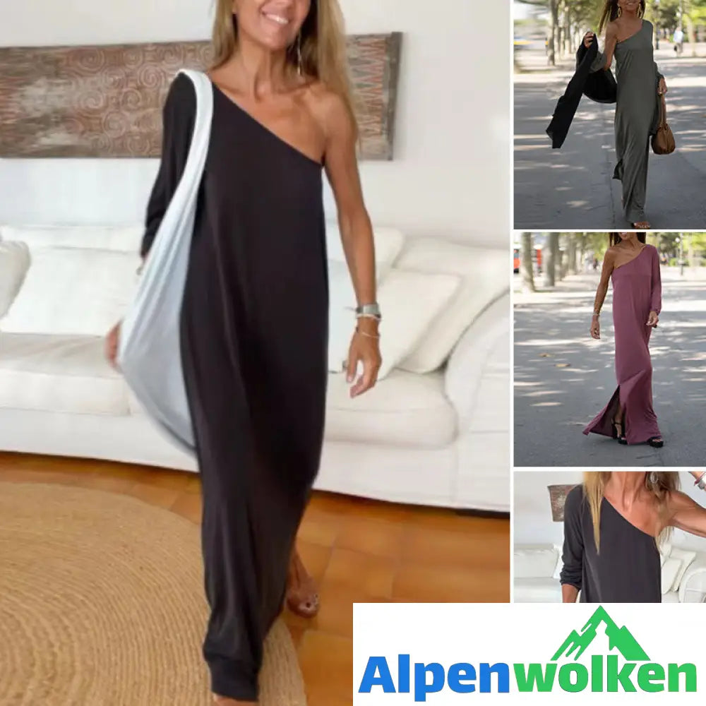 Alpenwolken - 🔥 Sommerspecial 🔥Damen Freizeitkleid Langes Kleid