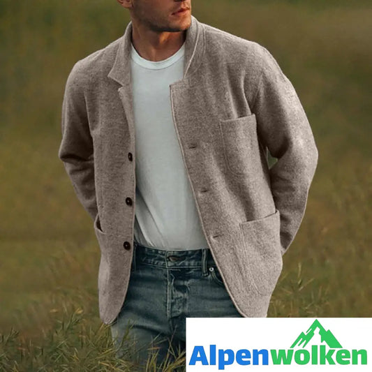 Alpenwolken - 🔥 Sommerspecial 🔥Einfarbige Freizeitjacke für Herren