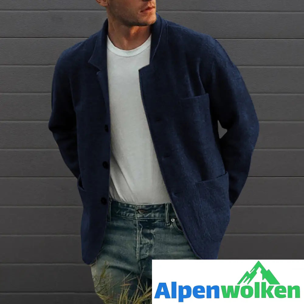 Alpenwolken - 🔥 Sommerspecial 🔥Einfarbige Freizeitjacke für Herren