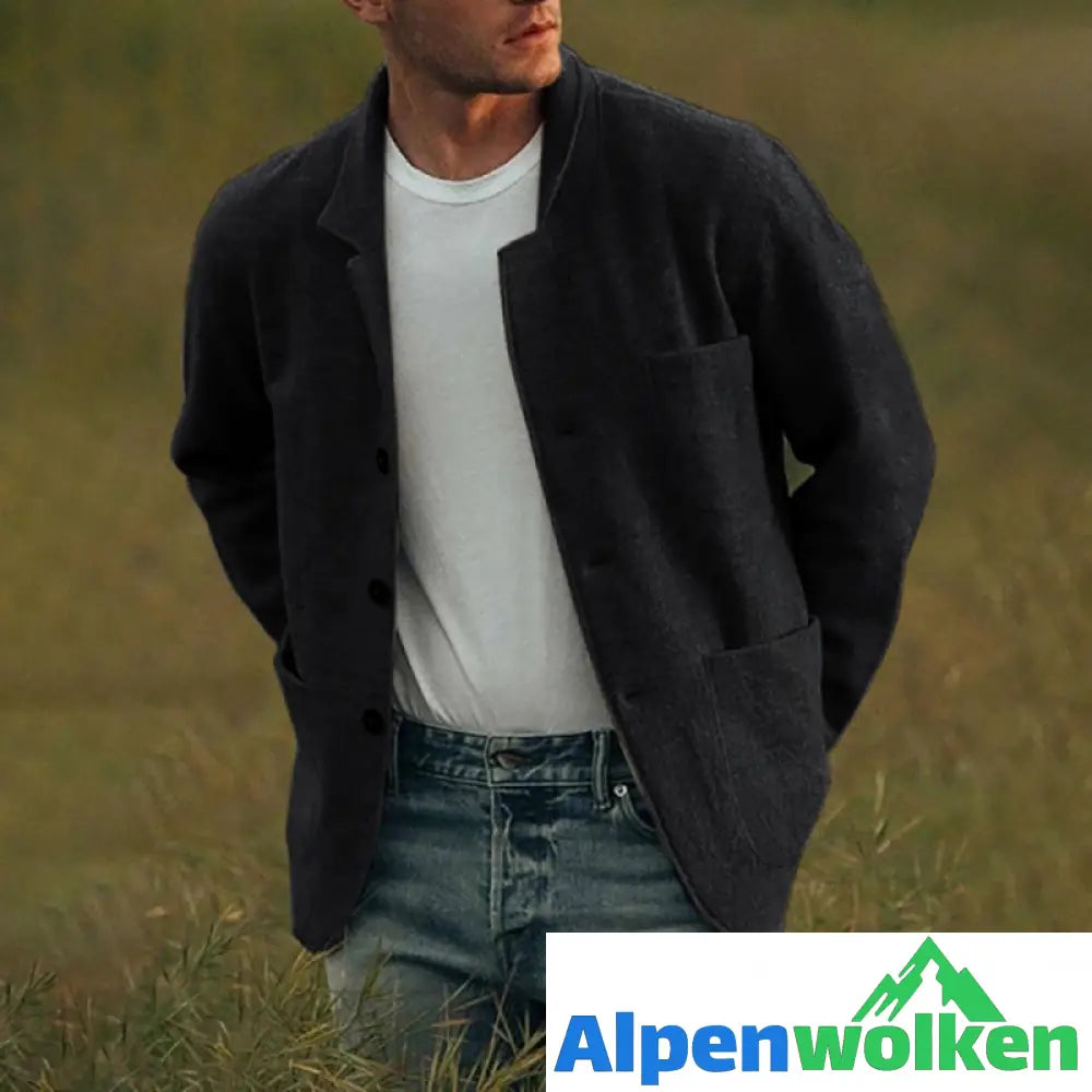 Alpenwolken - 🔥 Sommerspecial 🔥Einfarbige Freizeitjacke für Herren