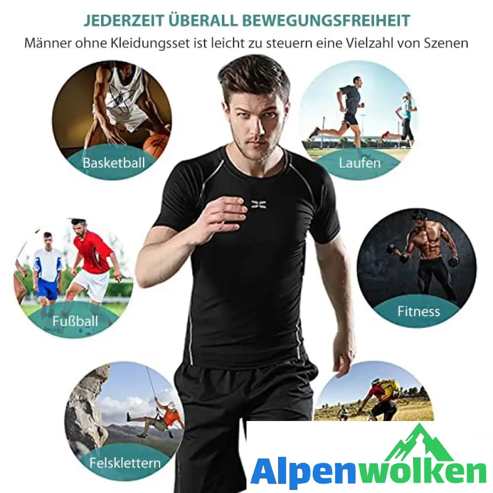 Alpenwolken - Sommersport Freizeitanzug für Männer