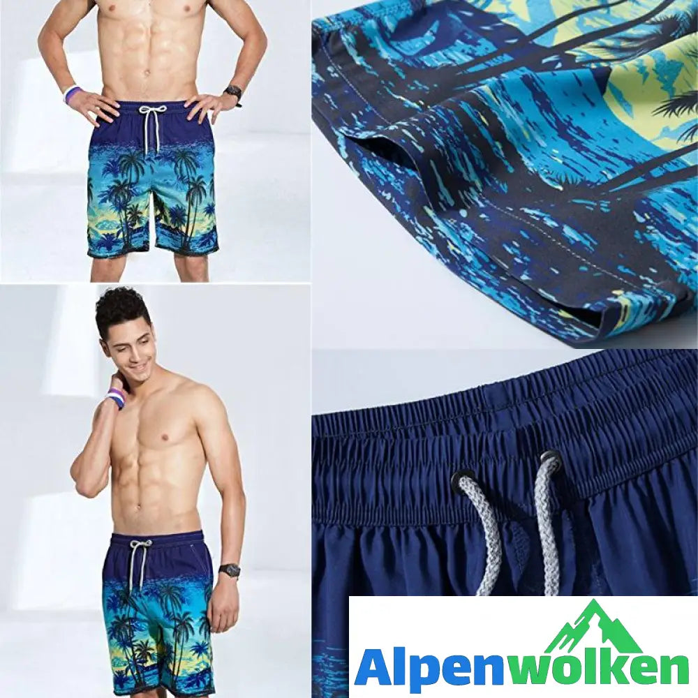 Alpenwolken - Sommersport- und Freizeit-Shorts