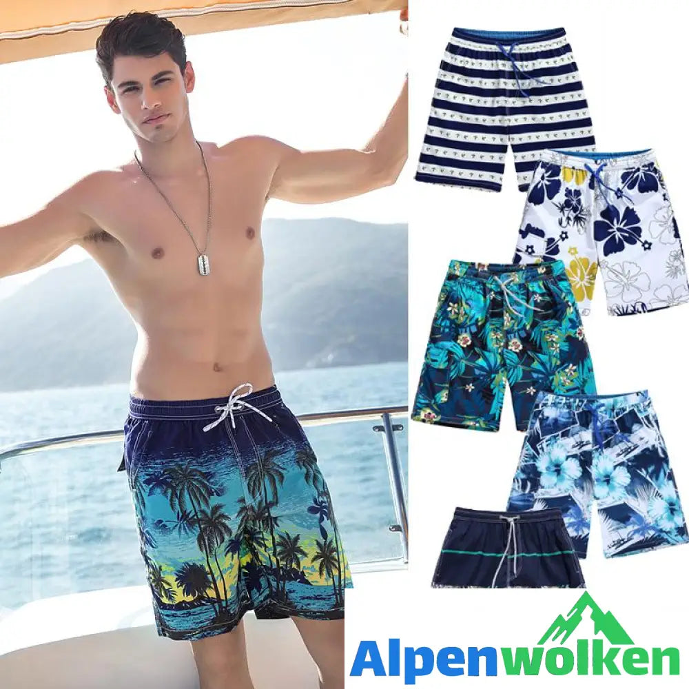 Alpenwolken - Sommersport- und Freizeit-Shorts