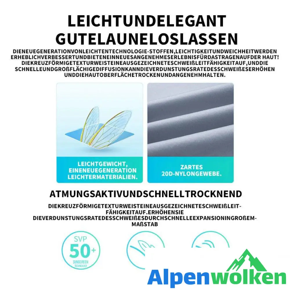 Alpenwolken - Sonnenschutzkleidung