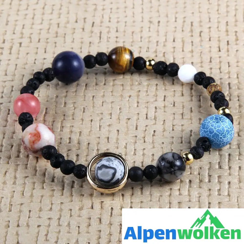 Alpenwolken - Sonnensystem Armband