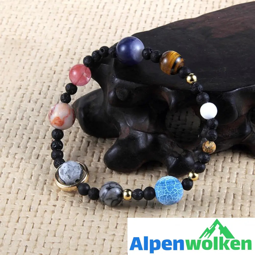 Alpenwolken - Sonnensystem Armband