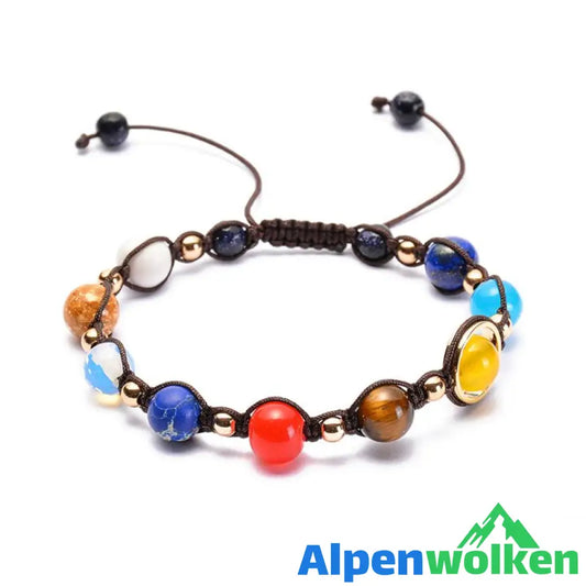 Alpenwolken - Sonnensystem Armband