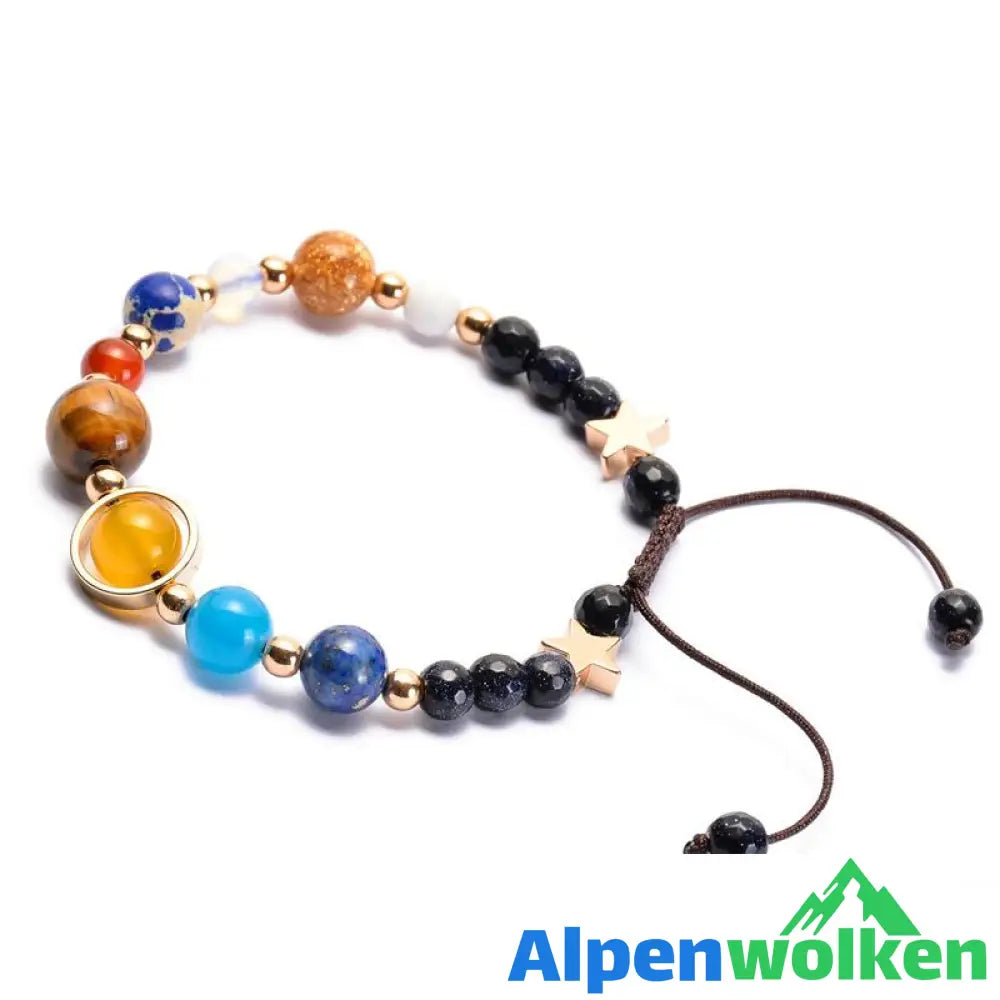 Alpenwolken - Sonnensystem Armband