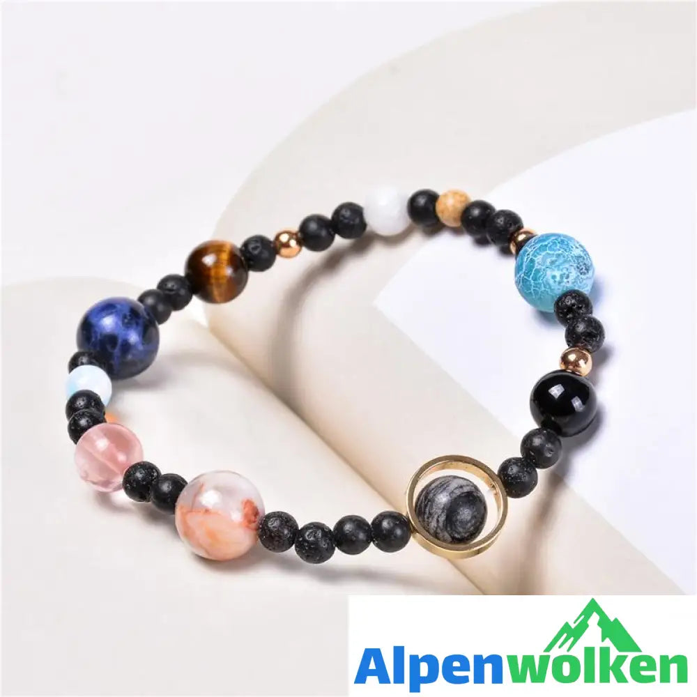 Alpenwolken - Sonnensystem Armband