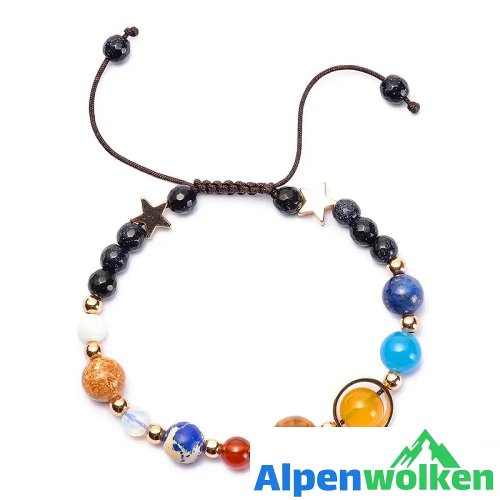 Alpenwolken - Sonnensystem Armband