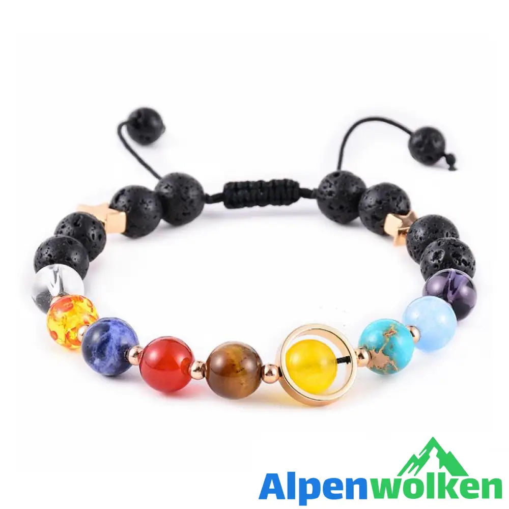 Alpenwolken - Sonnensystem Armband