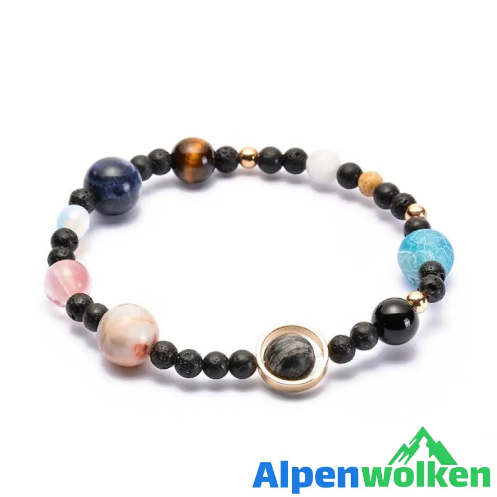 Alpenwolken - Sonnensystem Armband