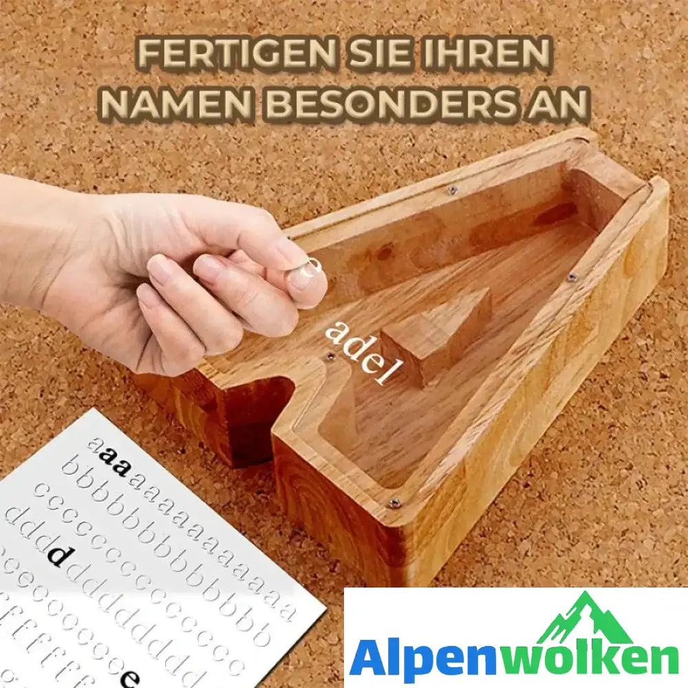 Alpenwolken - Sparschwein-Geschenk für Kinder