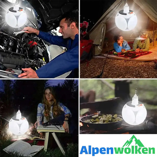 Alpenwolken - Sphärisches Solar-Nachtlicht