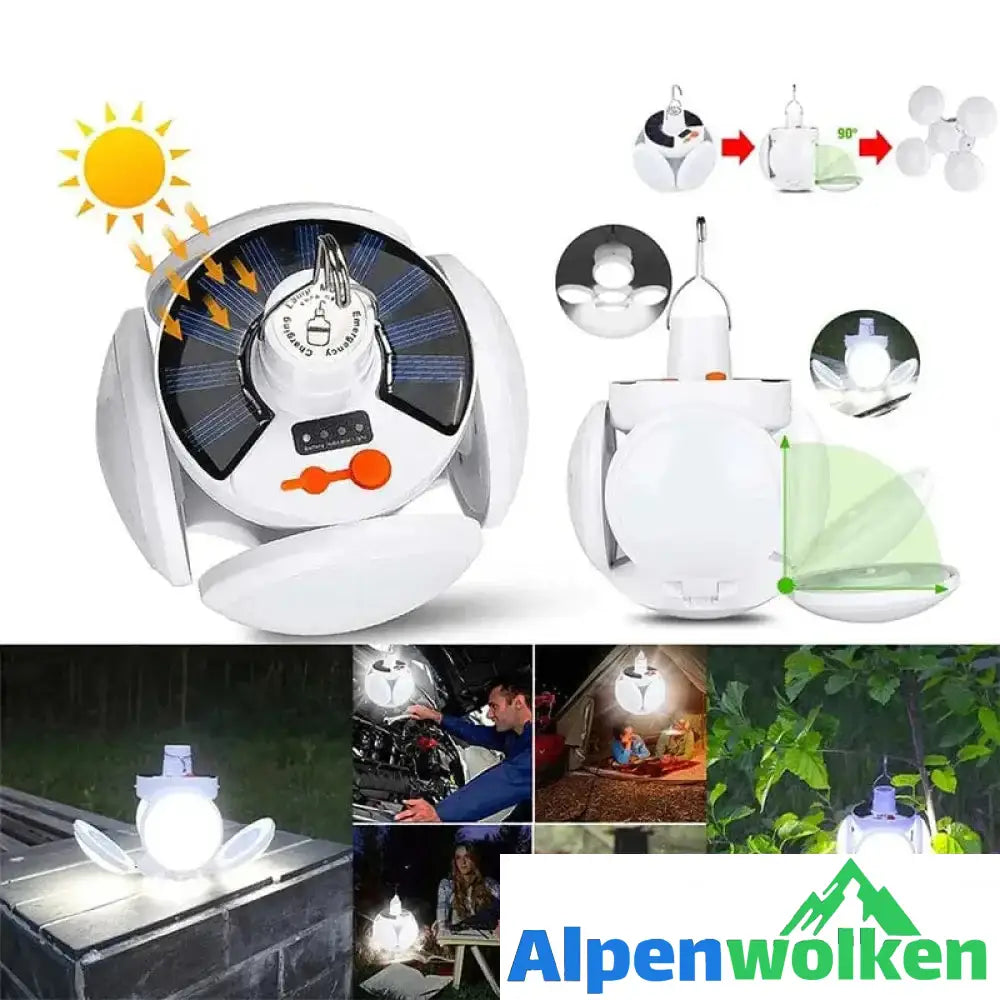 Alpenwolken - Sphärisches Solar-Nachtlicht