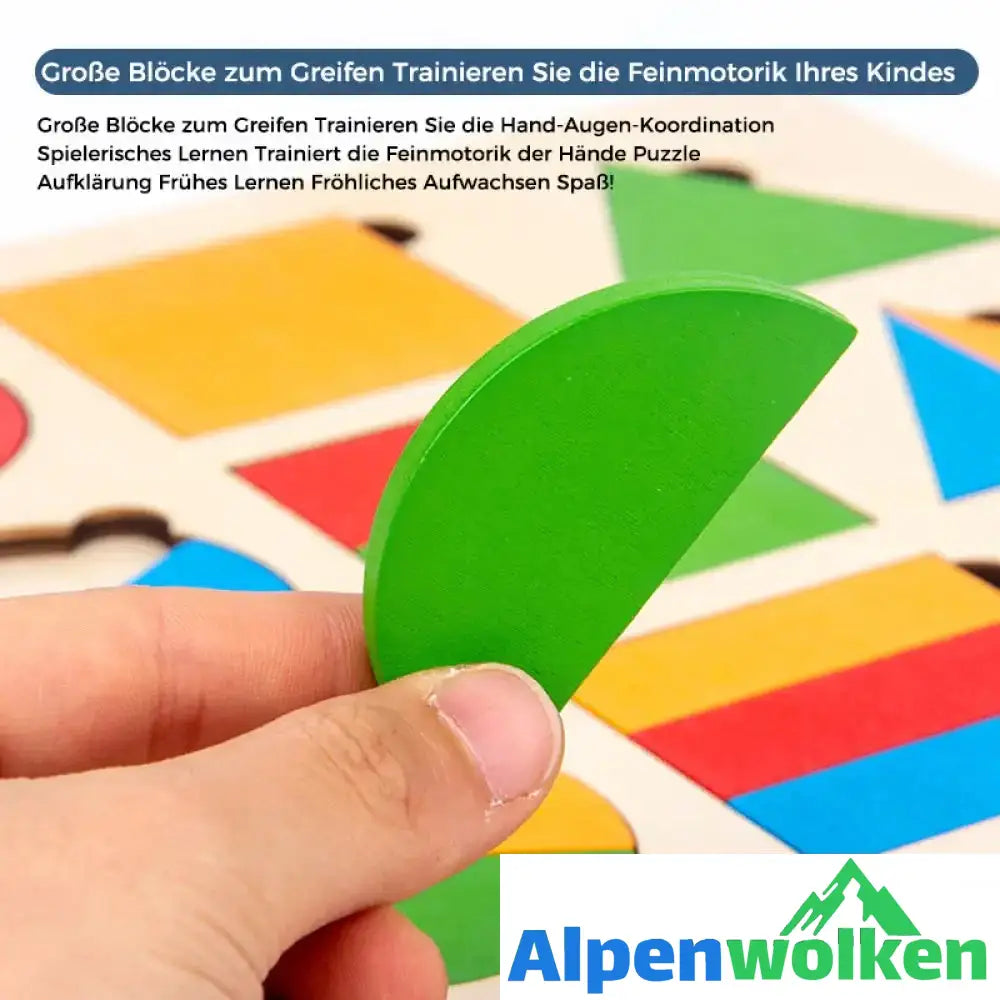 Alpenwolken - 🖼️🎨Spielzeug für Kinder mit Formgefühl🖼️