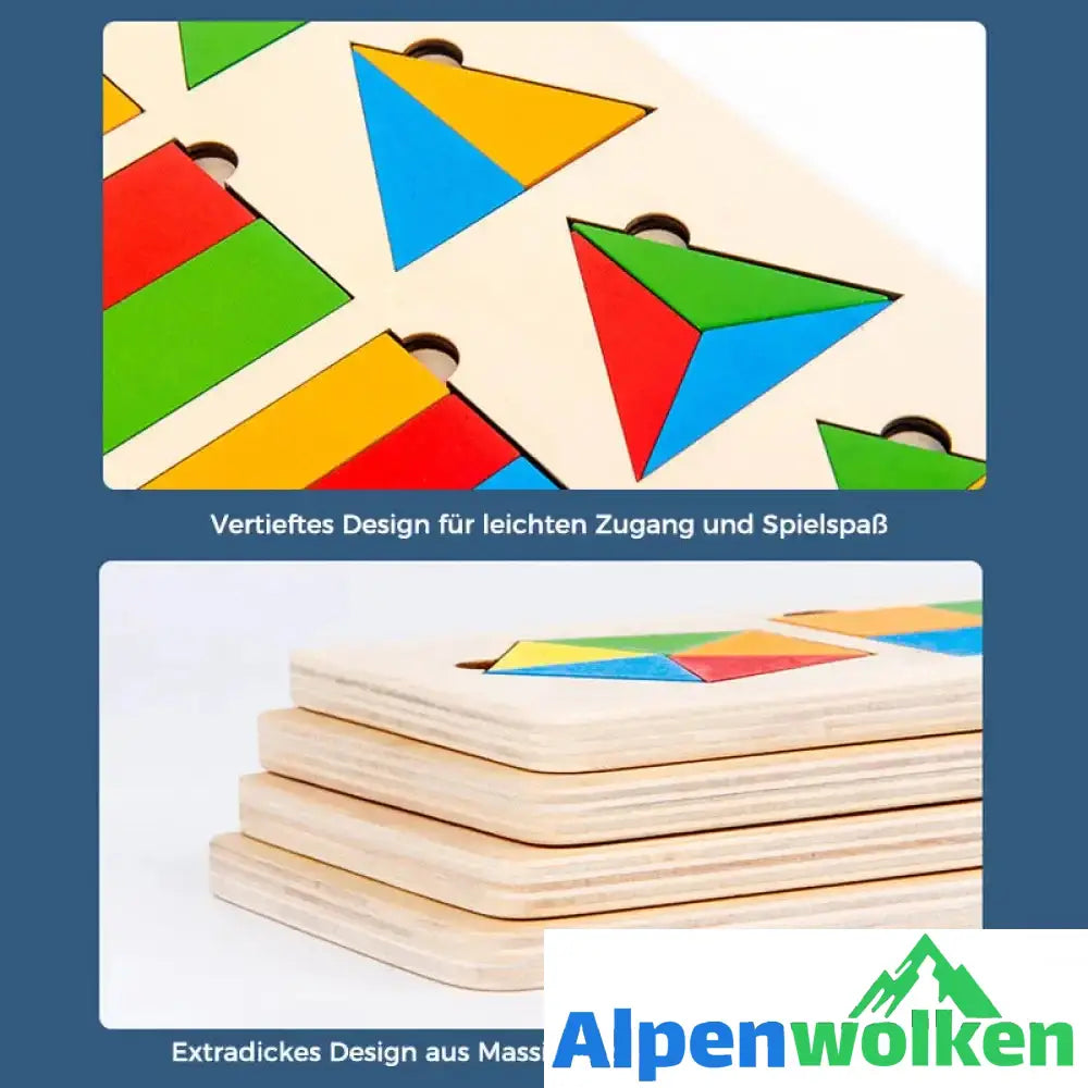 Alpenwolken - 🖼️🎨Spielzeug für Kinder mit Formgefühl🖼️