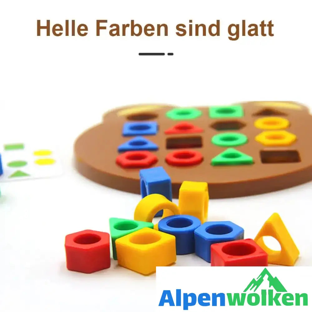 Alpenwolken - Spielzeuge für Kinder zum Formenlernen