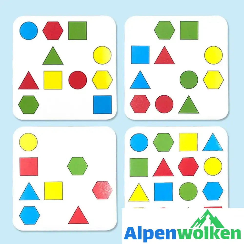 Alpenwolken - Spielzeuge für Kinder zum Formenlernen