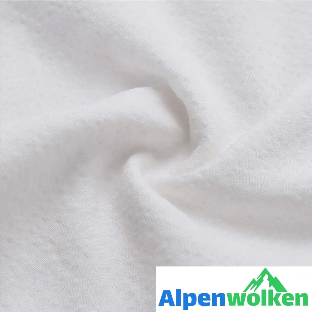 Alpenwolken - Spitzenbestickte Bluse Aus Baumwoll Und Leinen