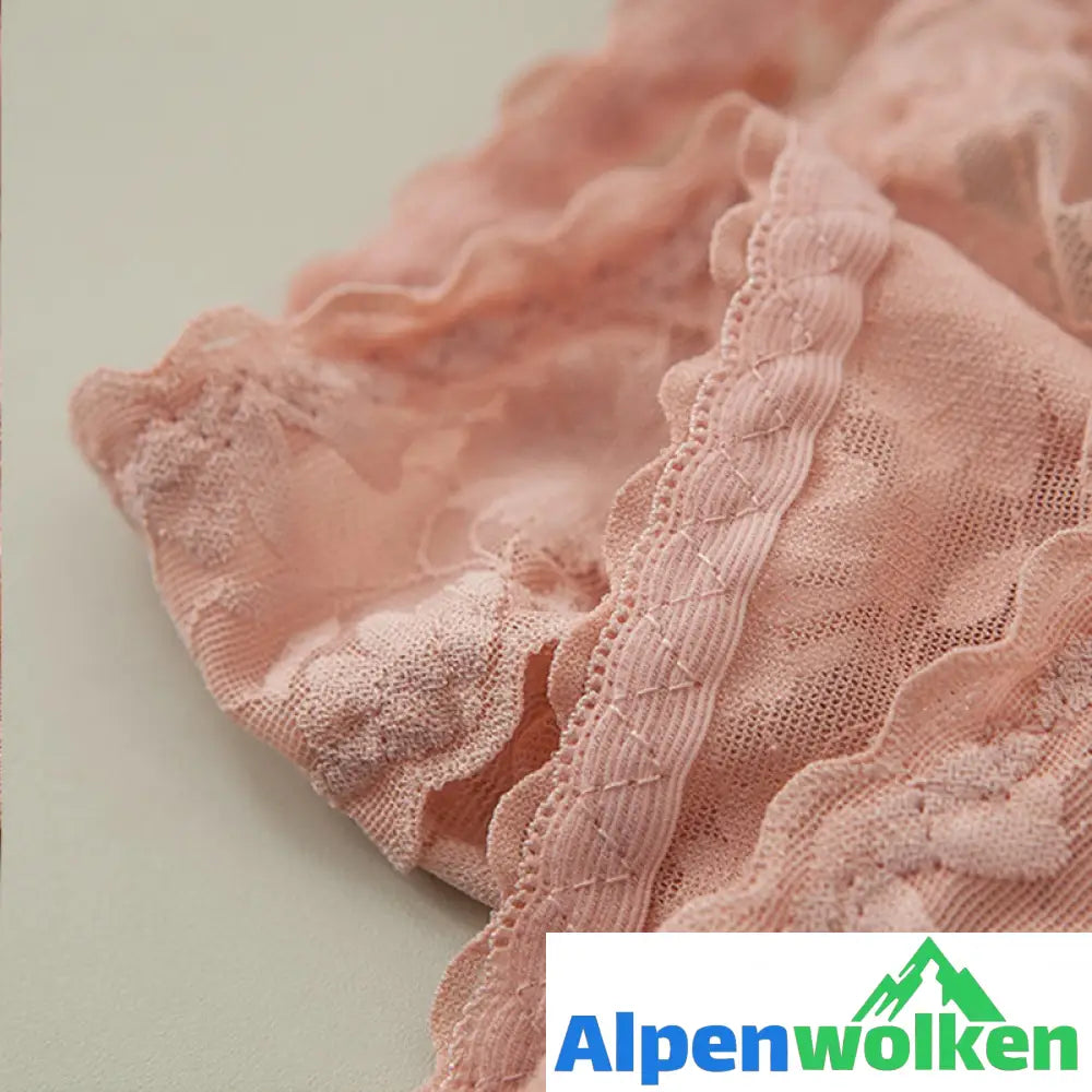 Alpenwolken - Spitzenhöschen mit hoher Taille für Damen