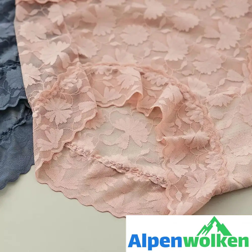 Alpenwolken - Spitzenhöschen mit hoher Taille für Damen