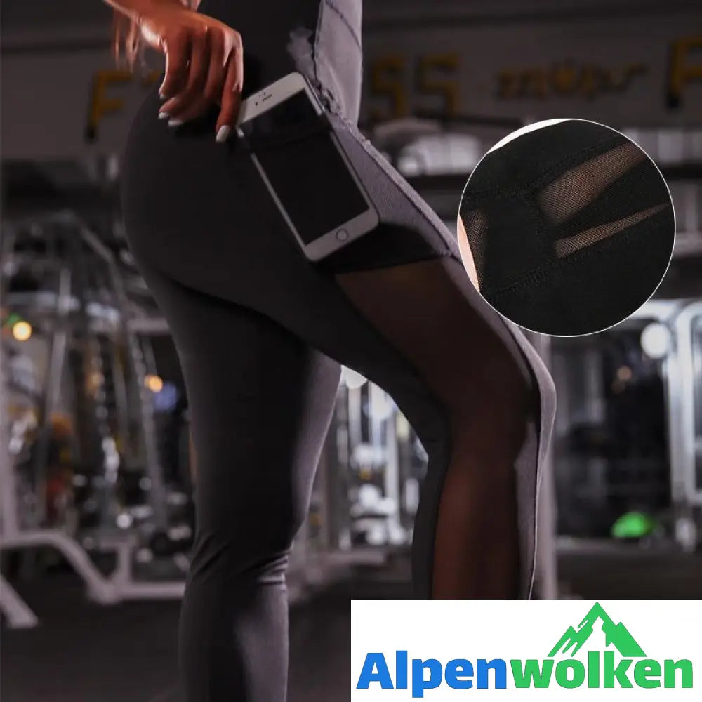 Alpenwolken - Sport Elatische Yogahose