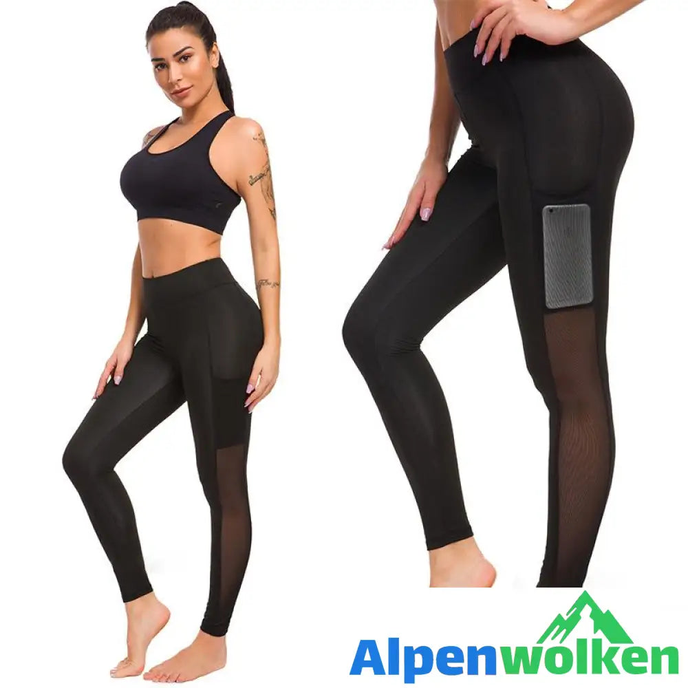 Alpenwolken - Sport Elatische Yogahose