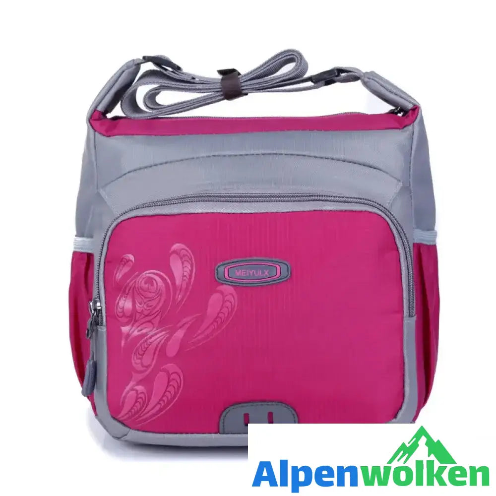 Alpenwolken - Sportlich Lässige Umhängetasche Für Damen rosa