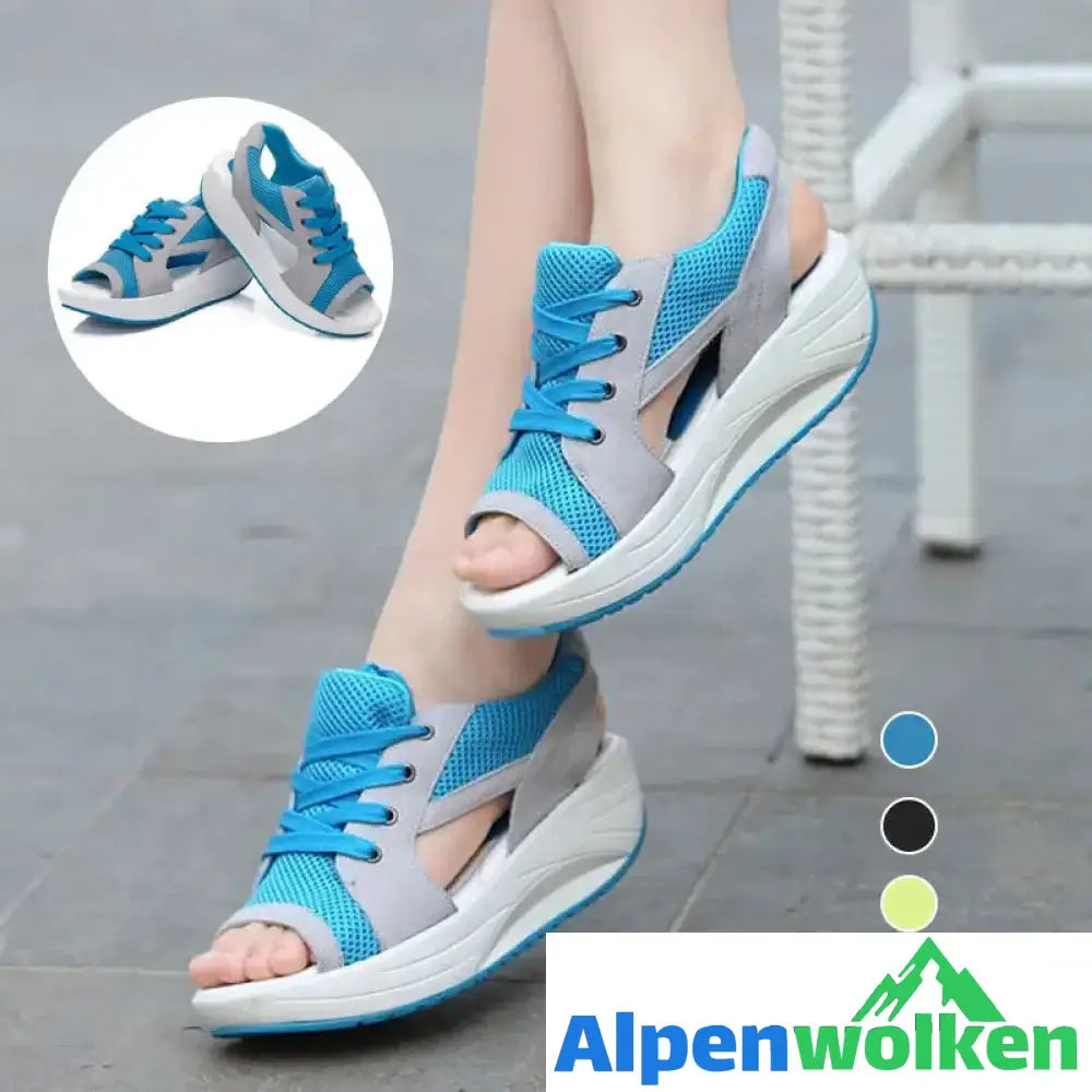 Alpenwolken - Sportliche Freizeitschuhe für Damen mit dicker Sohle