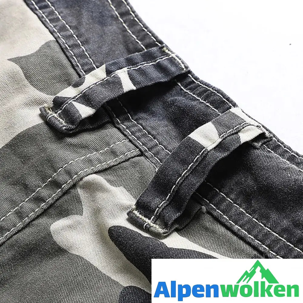 Alpenwolken - Sportshorts Mit mehreren Taschen Für Herren