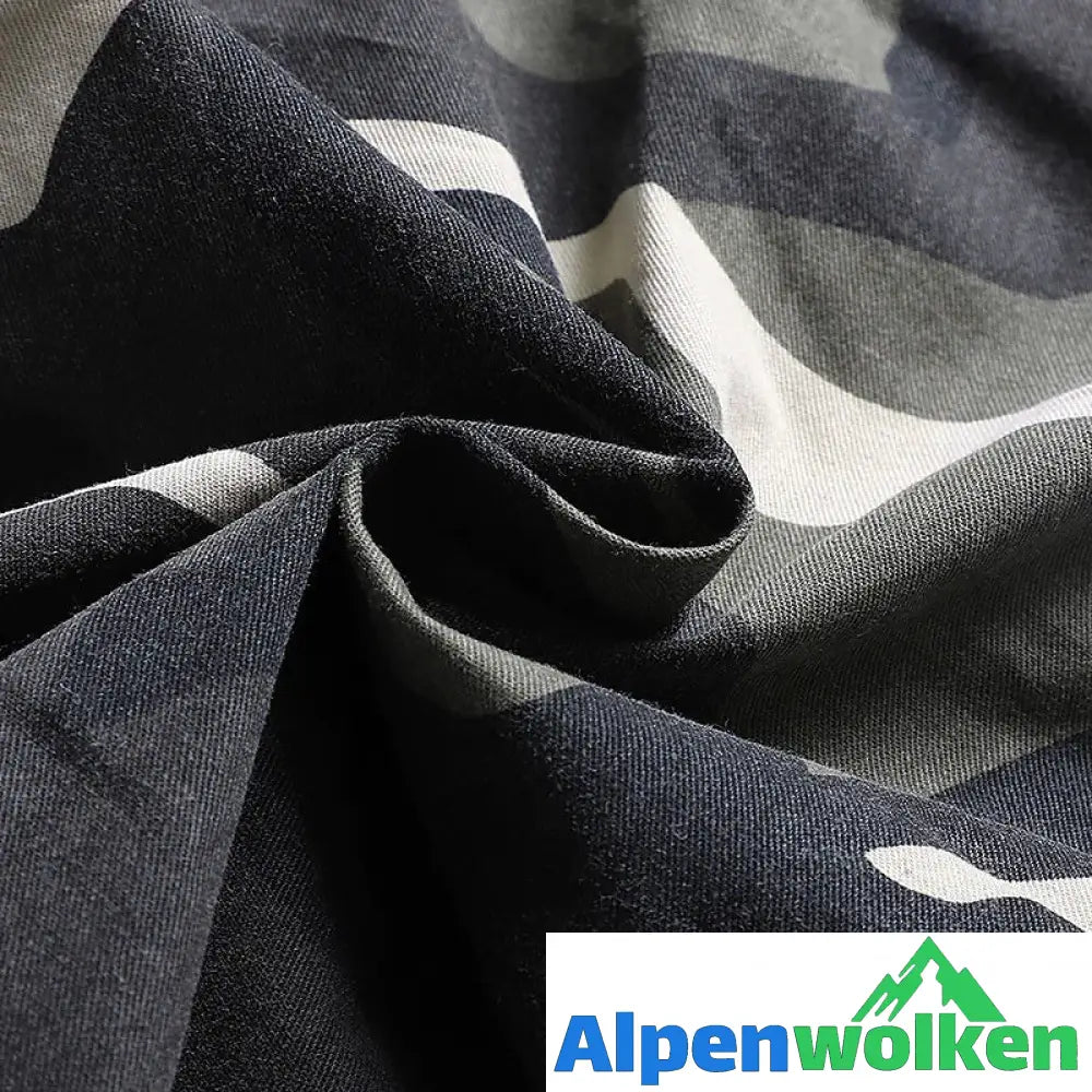 Alpenwolken - Sportshorts Mit mehreren Taschen Für Herren