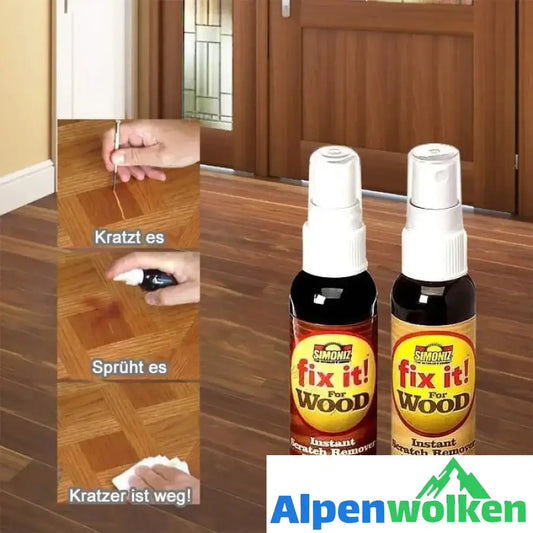 Alpenwolken - Spray zum Entfernen von Holzkratzern