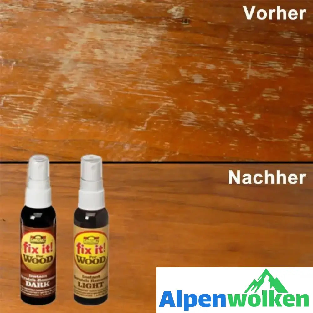 Alpenwolken - Spray zum Entfernen von Holzkratzern