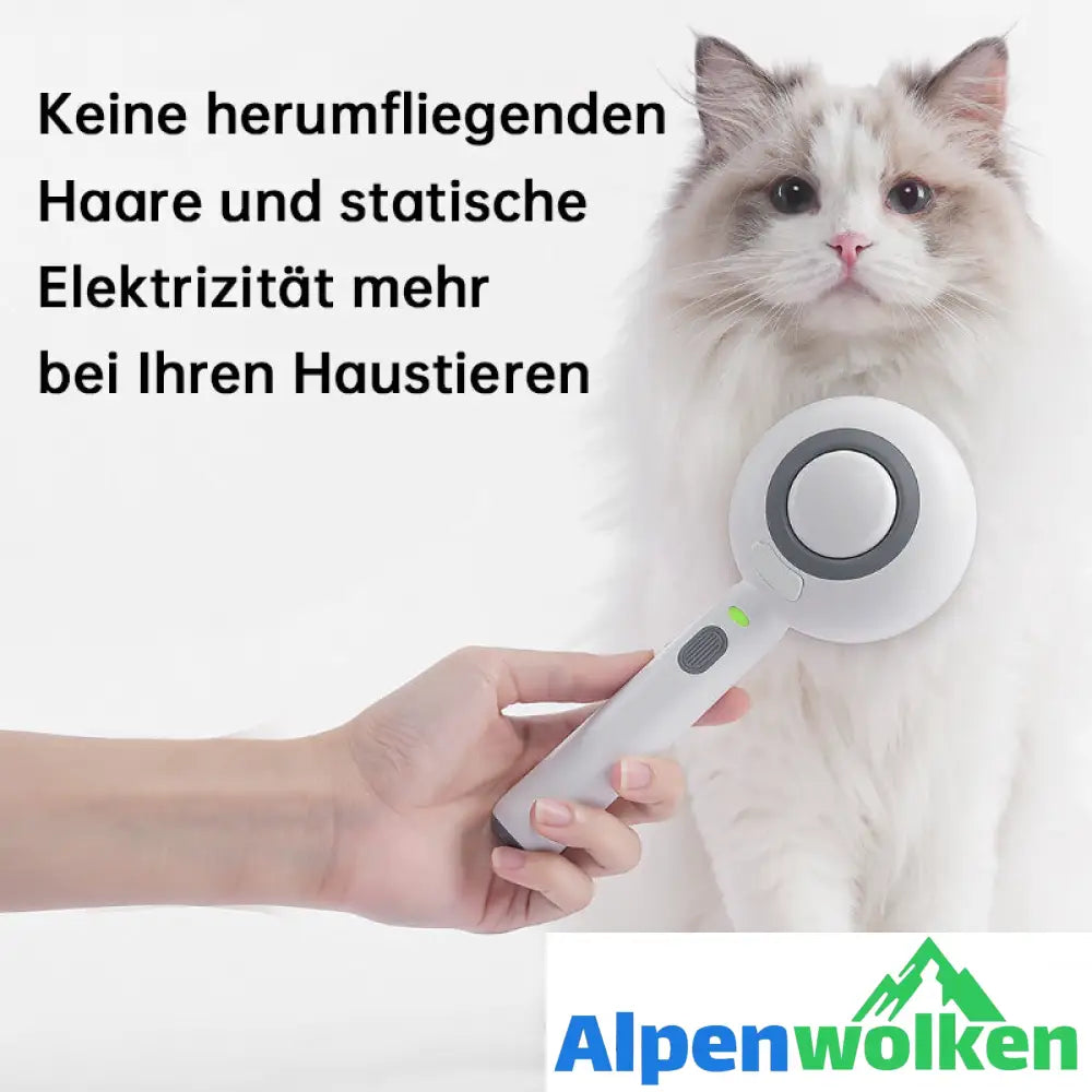 Alpenwolken - Sprühbürste für Katzen zum Entfernen von Haaren