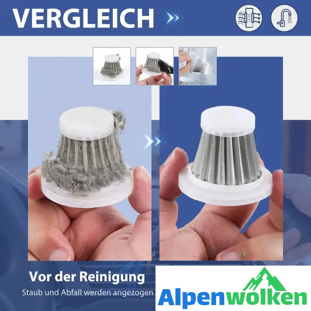 Alpenwolken - Staubsaugerfilter Set (HL107-4 Stück)