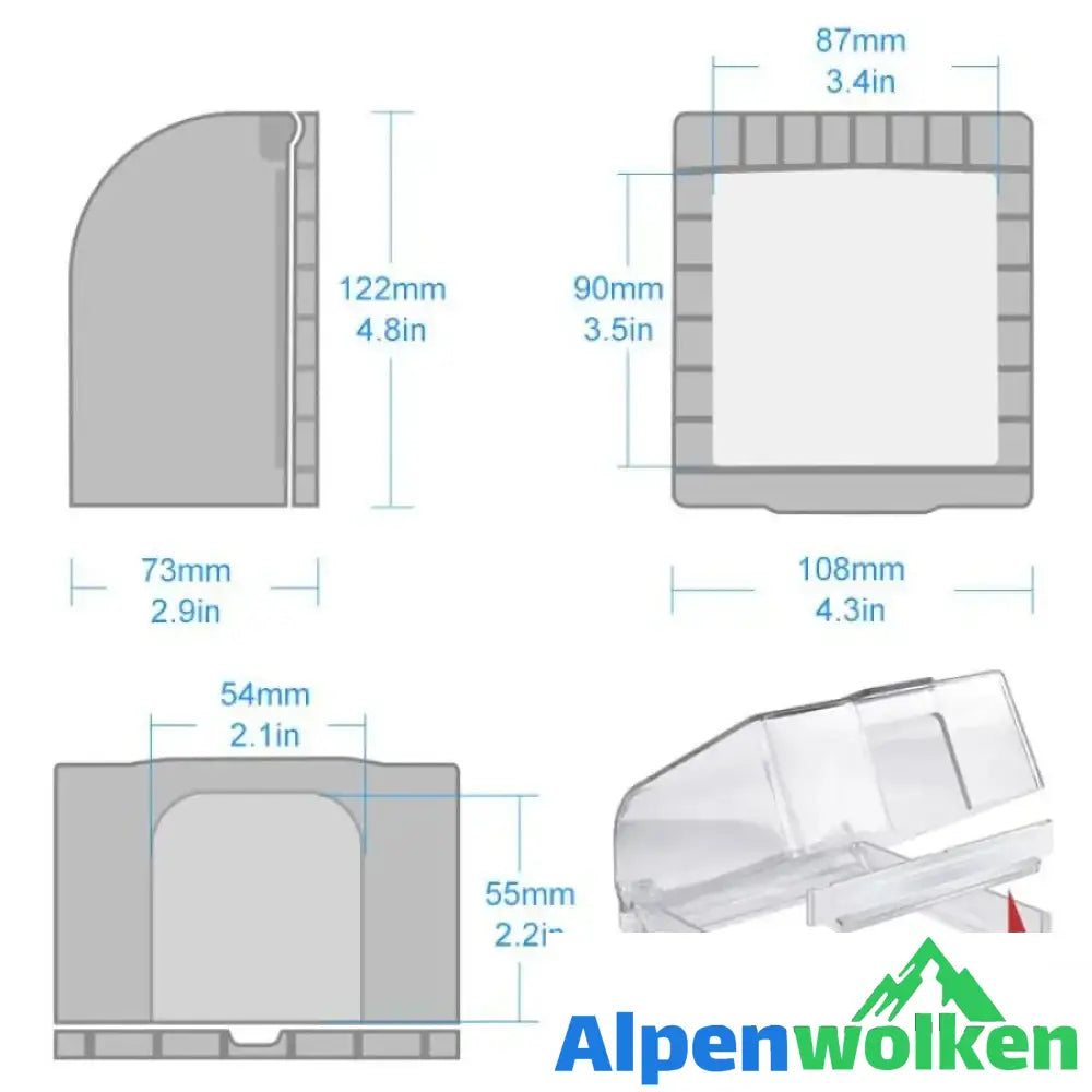 Alpenwolken - Steckdose Schutzabdeckung