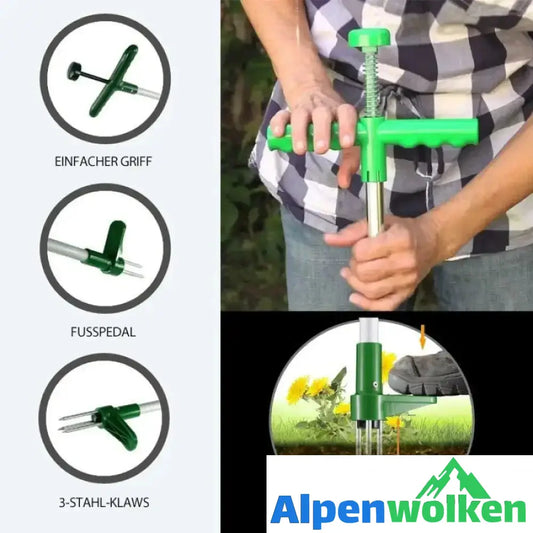 Alpenwolken - Stehender Unkrautabzieher