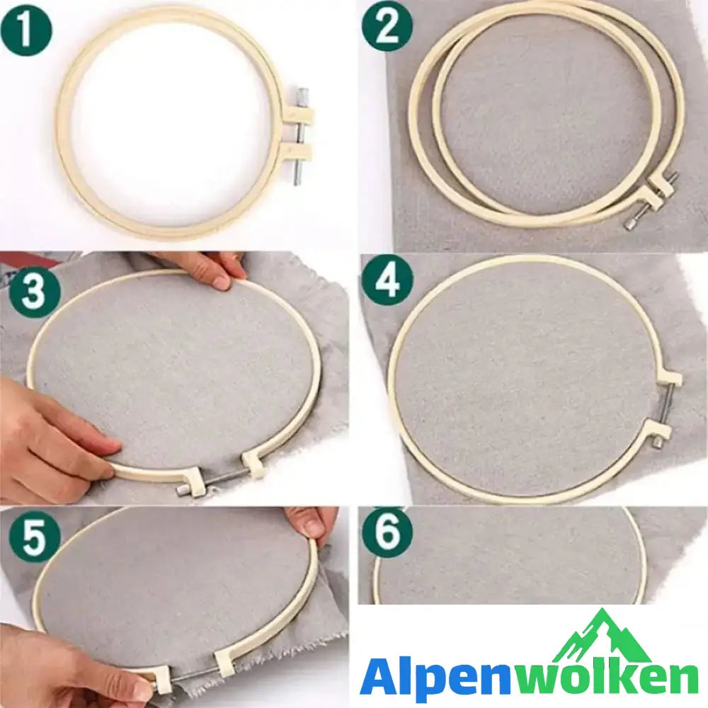 Alpenwolken - Stickerei Stretch Set