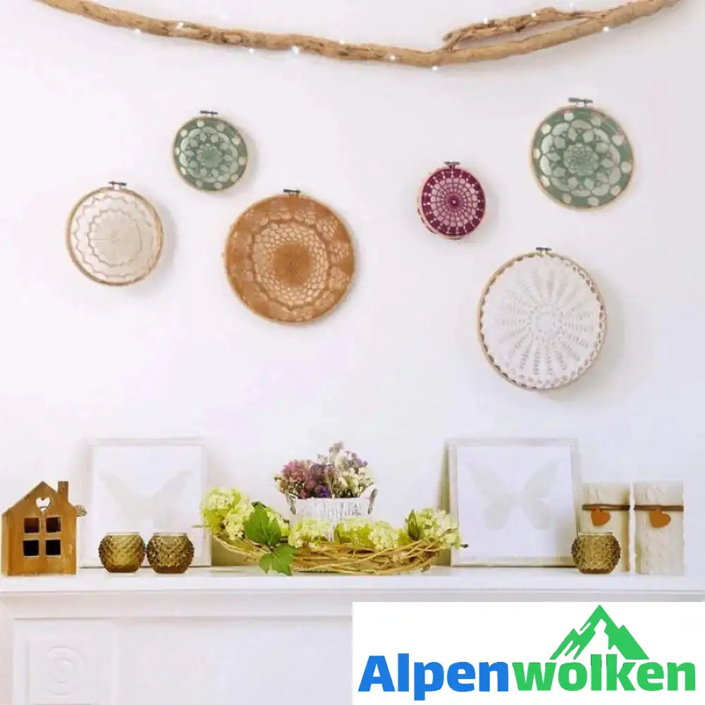 Alpenwolken - Stickerei Stretch Set