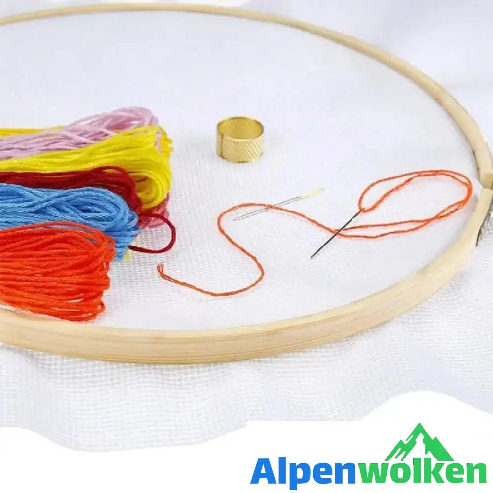 Alpenwolken - Stickerei Stretch Set