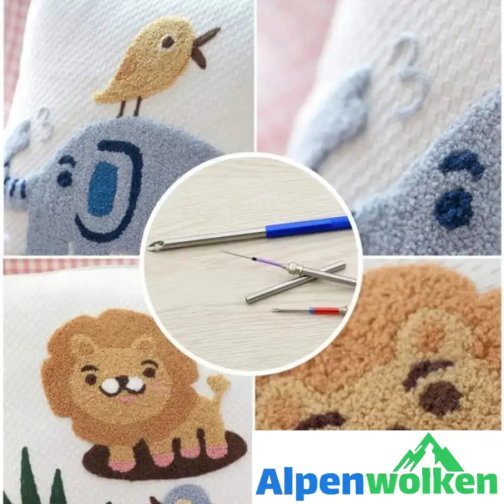 Alpenwolken - Sticknadel Set