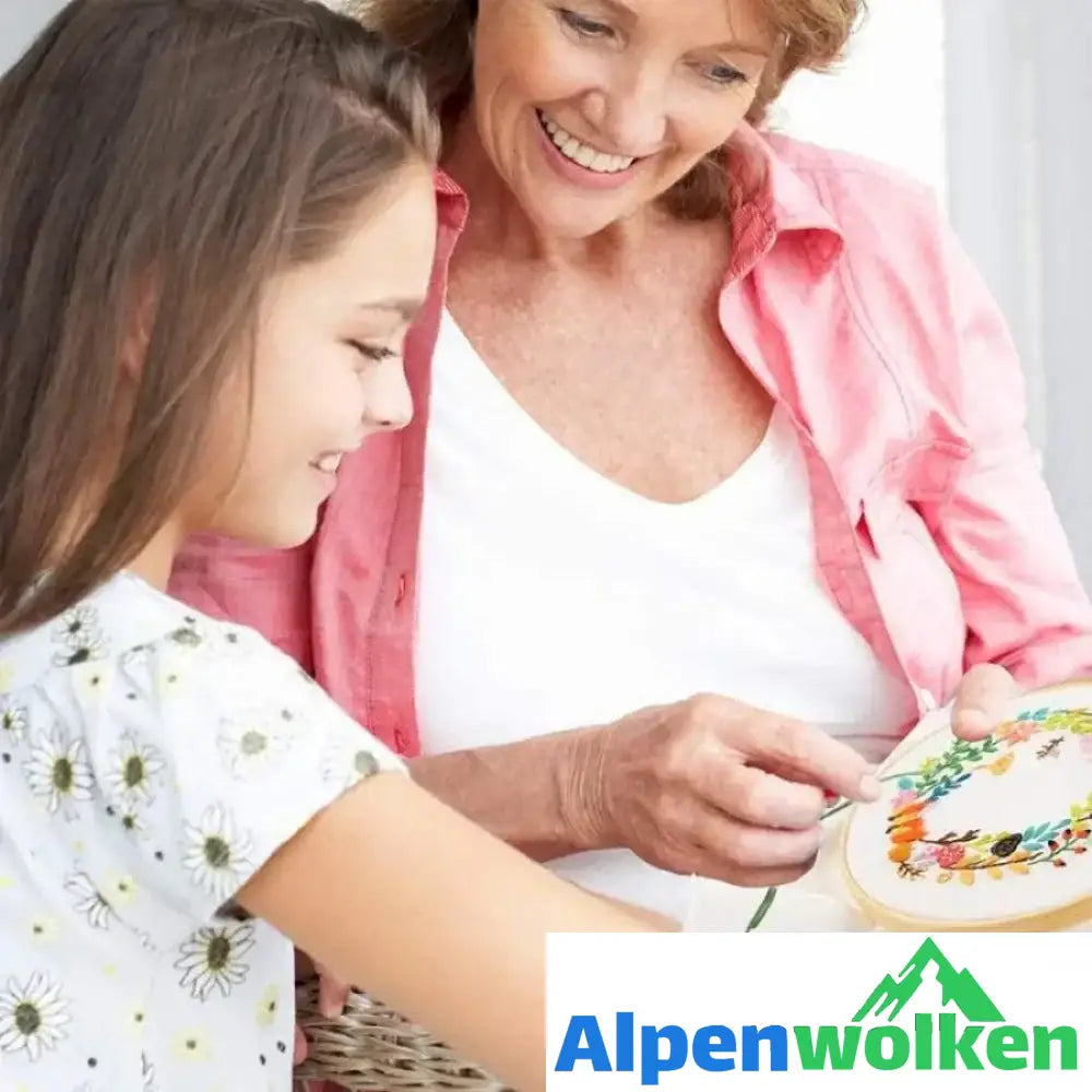 Alpenwolken - Stickstarter Set