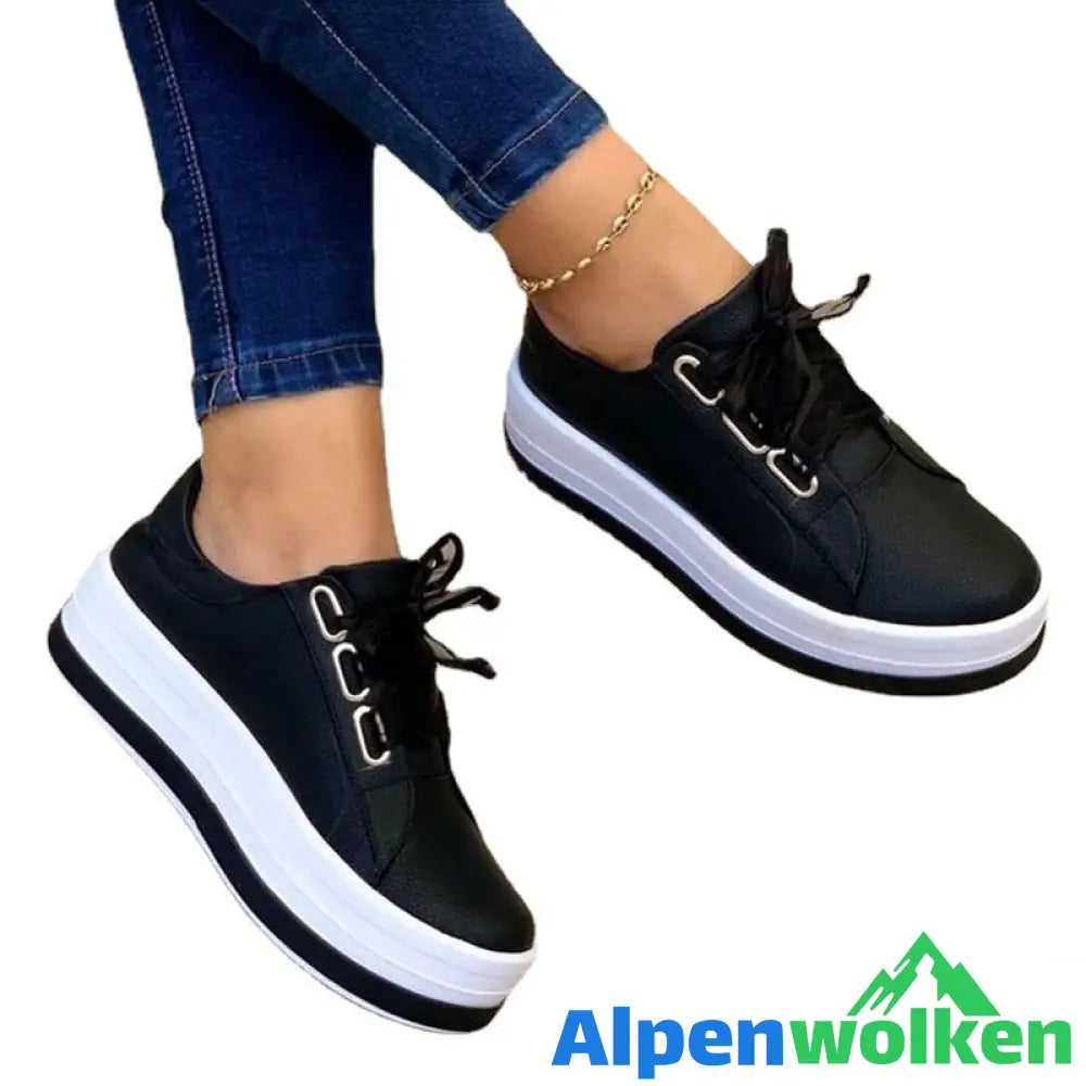 Alpenwolken - Stilvolle Freizeitschuhe mit dicken Sohlen