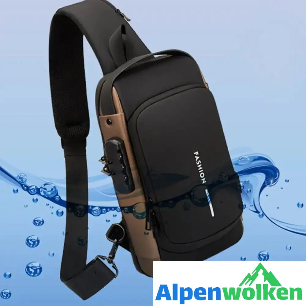 Alpenwolken - Stilvolle Sport-Brusttasche Für Herren