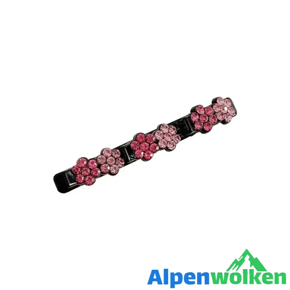 Alpenwolken - Strass Blume Haarnadel | festival frisuren