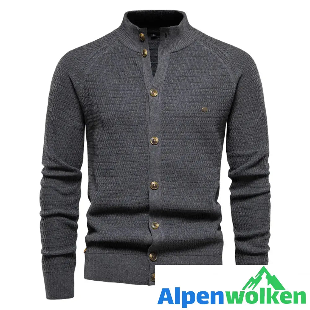 Alpenwolken - Strickjacke für Herren