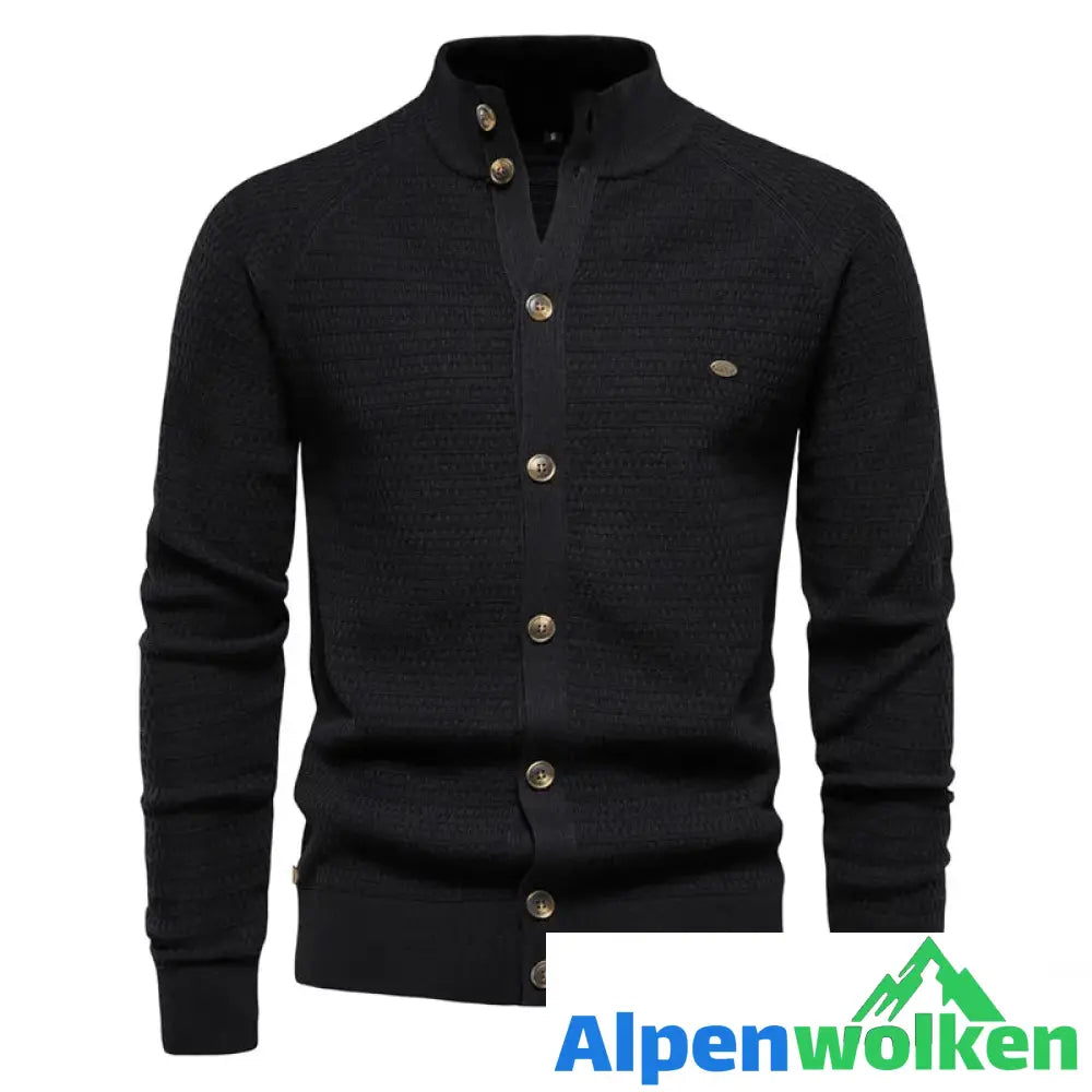 Alpenwolken - Strickjacke für Herren