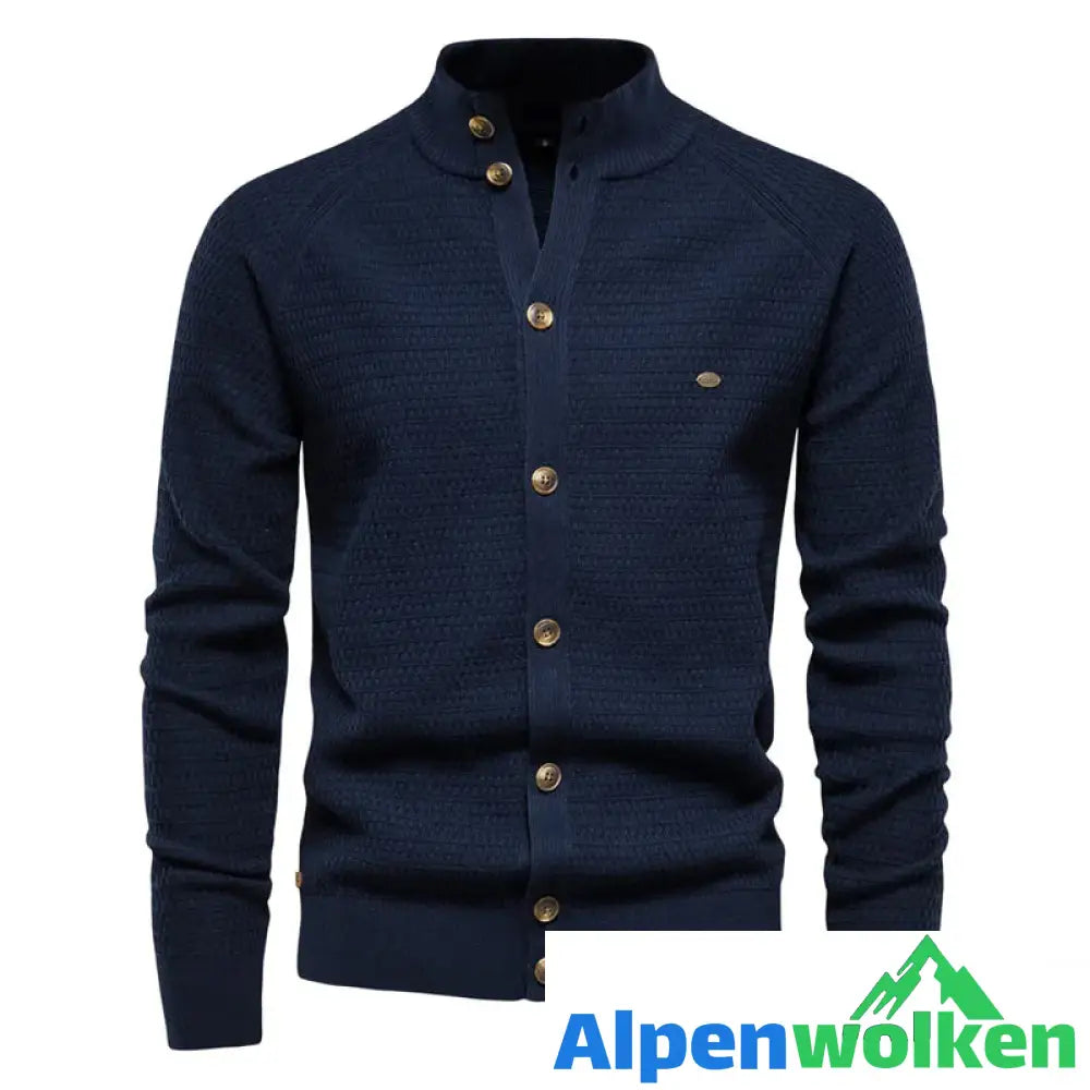 Alpenwolken - Strickjacke für Herren